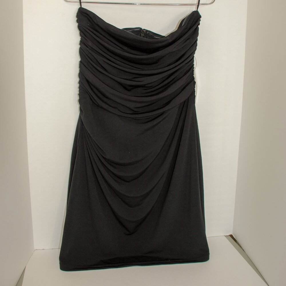 Black Strapless Cocktail dress from Express size small